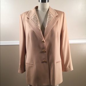 Vintage Escada Tan blazer sz 42